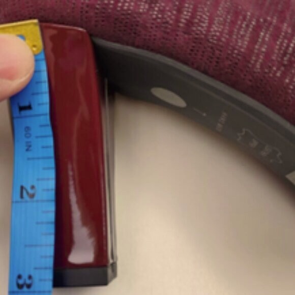 NEW [Sacha London] Fawn Merlot Burgundy Red Close-Toed Heel Pumps, Women's Sz 10 - Picture 11 of 12